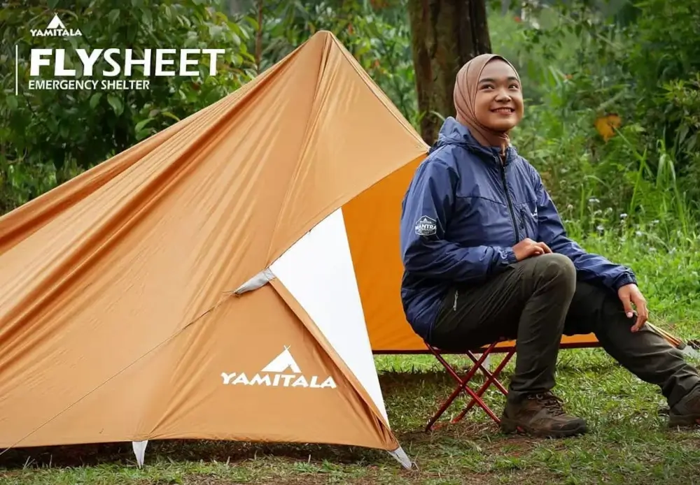 Yamitala Flysheet dalam bentuk Tarp Tent